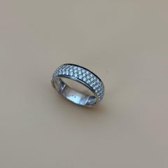 Chaya Jewellery 0.91ct E-F VS Diamond 18k White Gold Band Ring