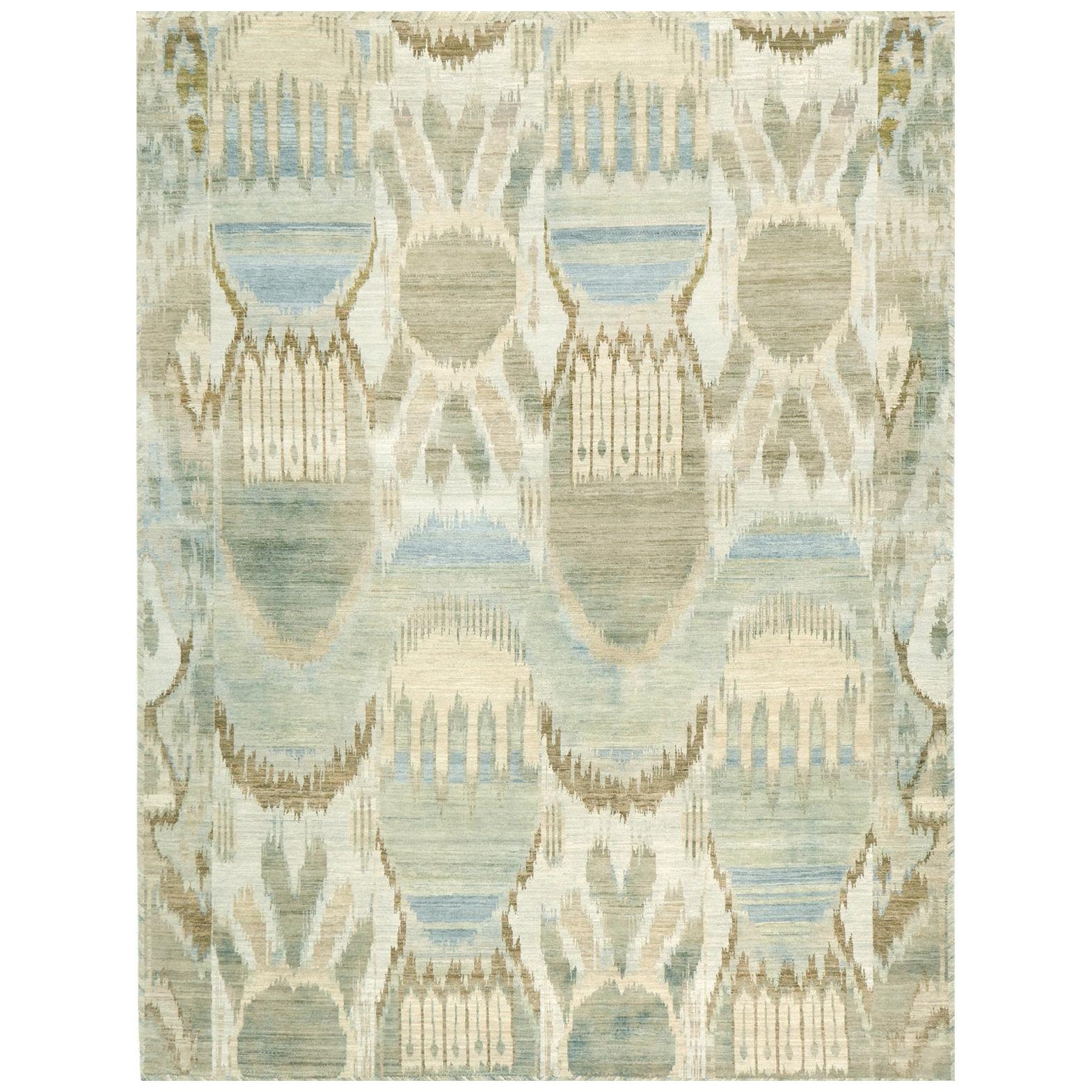 Chayon Rug Ikat Design