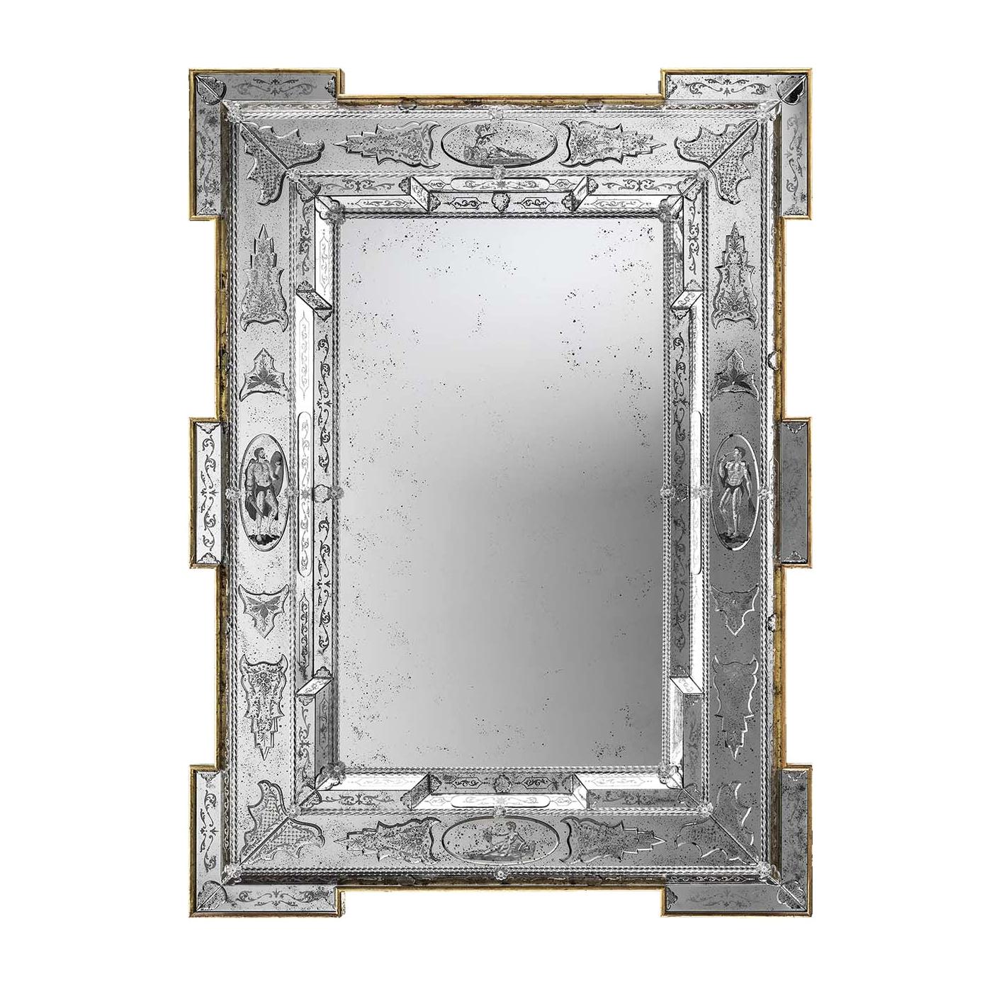 Che Beo Mirror by Ongaro & Fuga For Sale
