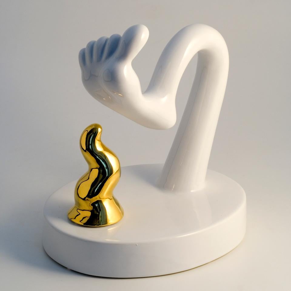 Che Culo! Keramik-Skulptur von Massimo Giacon für Superego Editions, Italien (Moderne) im Angebot