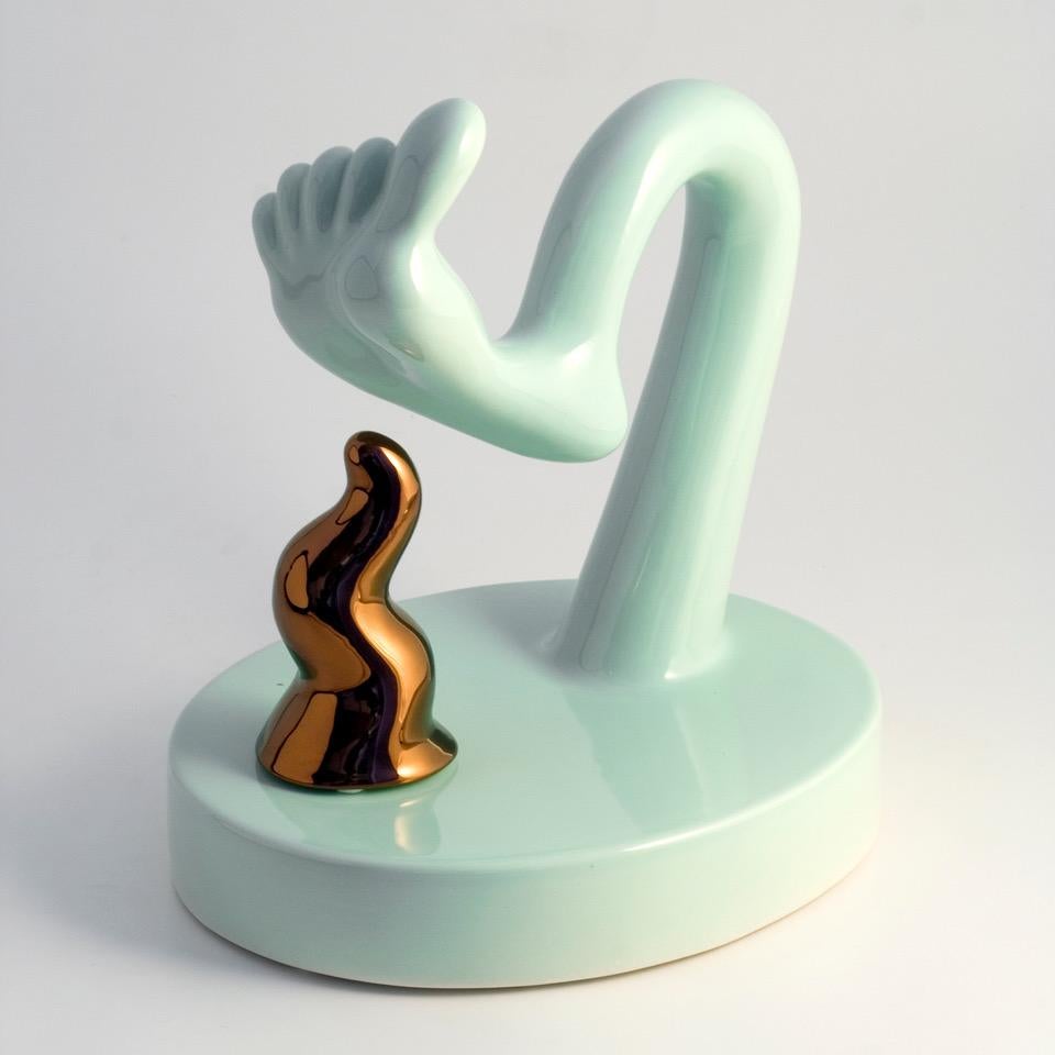 Che Culo! Keramik-Skulptur von Massimo Giacon für Superego Editions, Italien (Emailliert) im Angebot