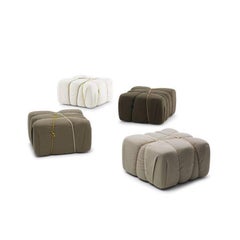 Che Pakko Ottoman in Khaki by Claudio Bitetti & Mogg