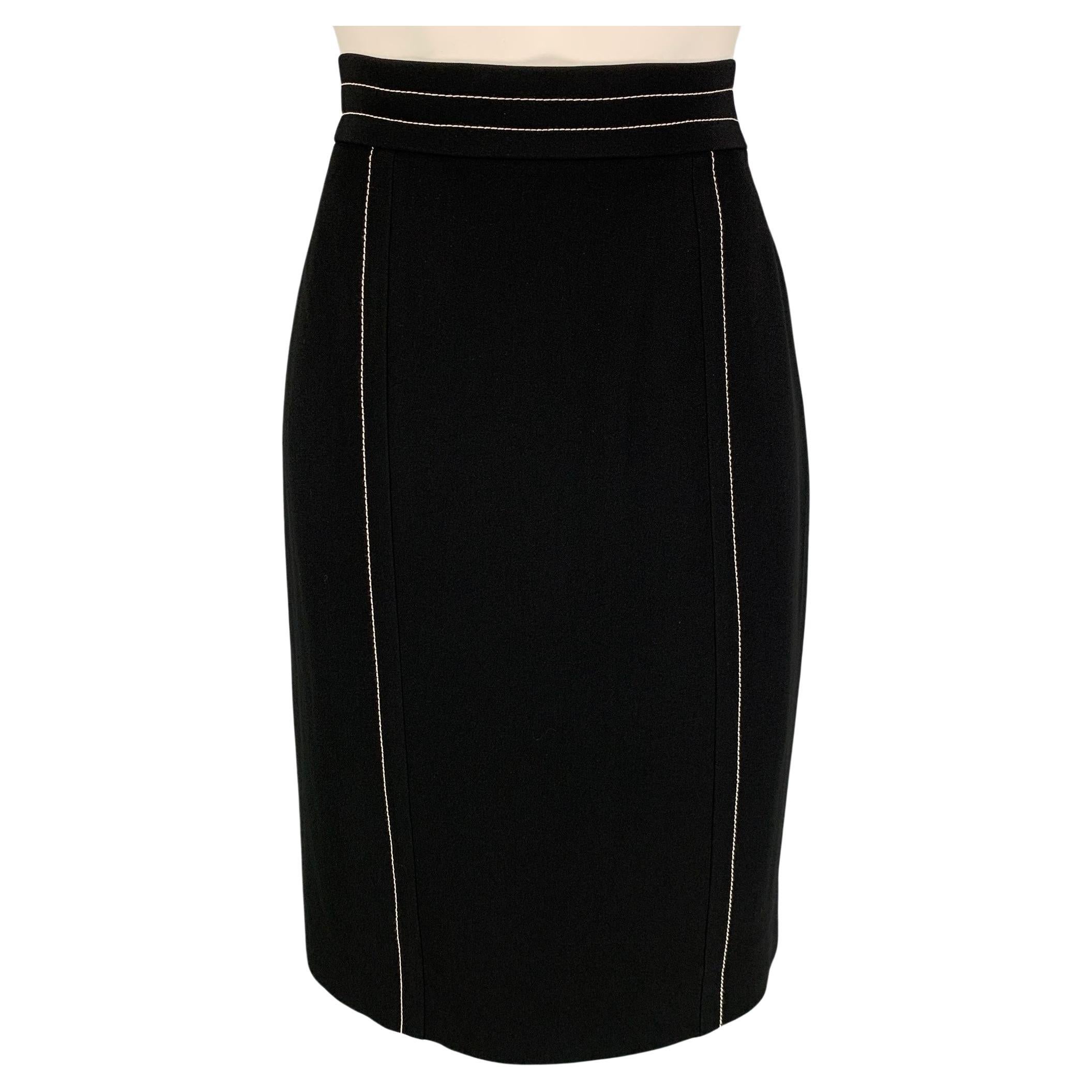 Cheap and Chic by Moschino Black Skirt with Bows main image 1