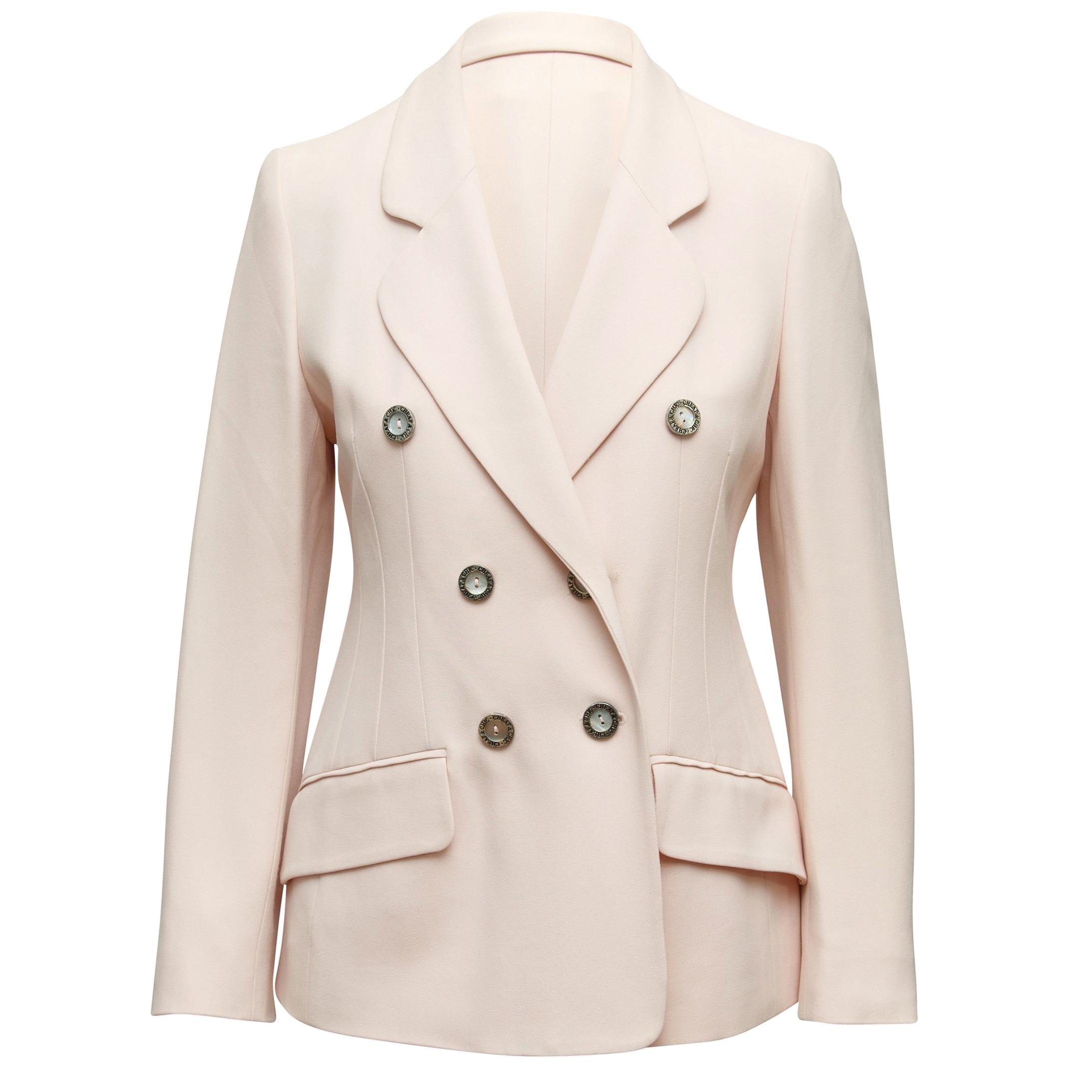 Cheap and Chico By Moschino Light Pink Blazer