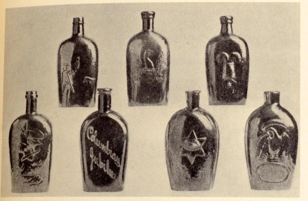 Check List of Early American Bottles And Flasks by Stephen Van Rensselaer For Sale 8