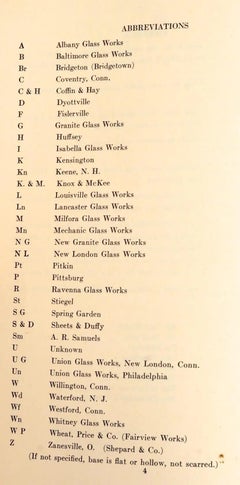 Check List of Early American Bottles And Flasks by Stephen Van Rensselaer