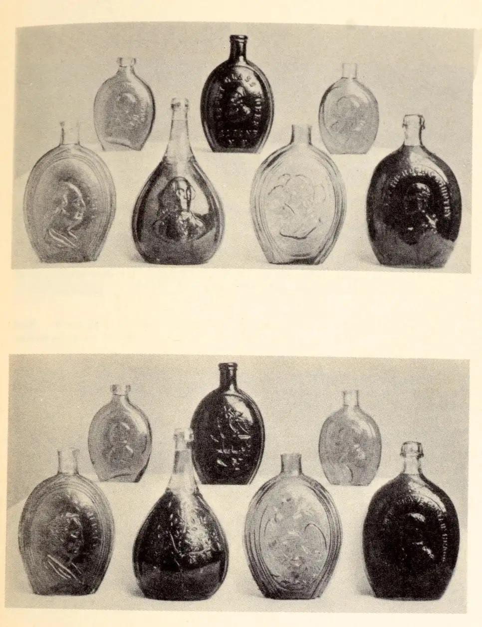 Paper Check List of Early American Bottles And Flasks by Stephen Van Rensselaer For Sale
