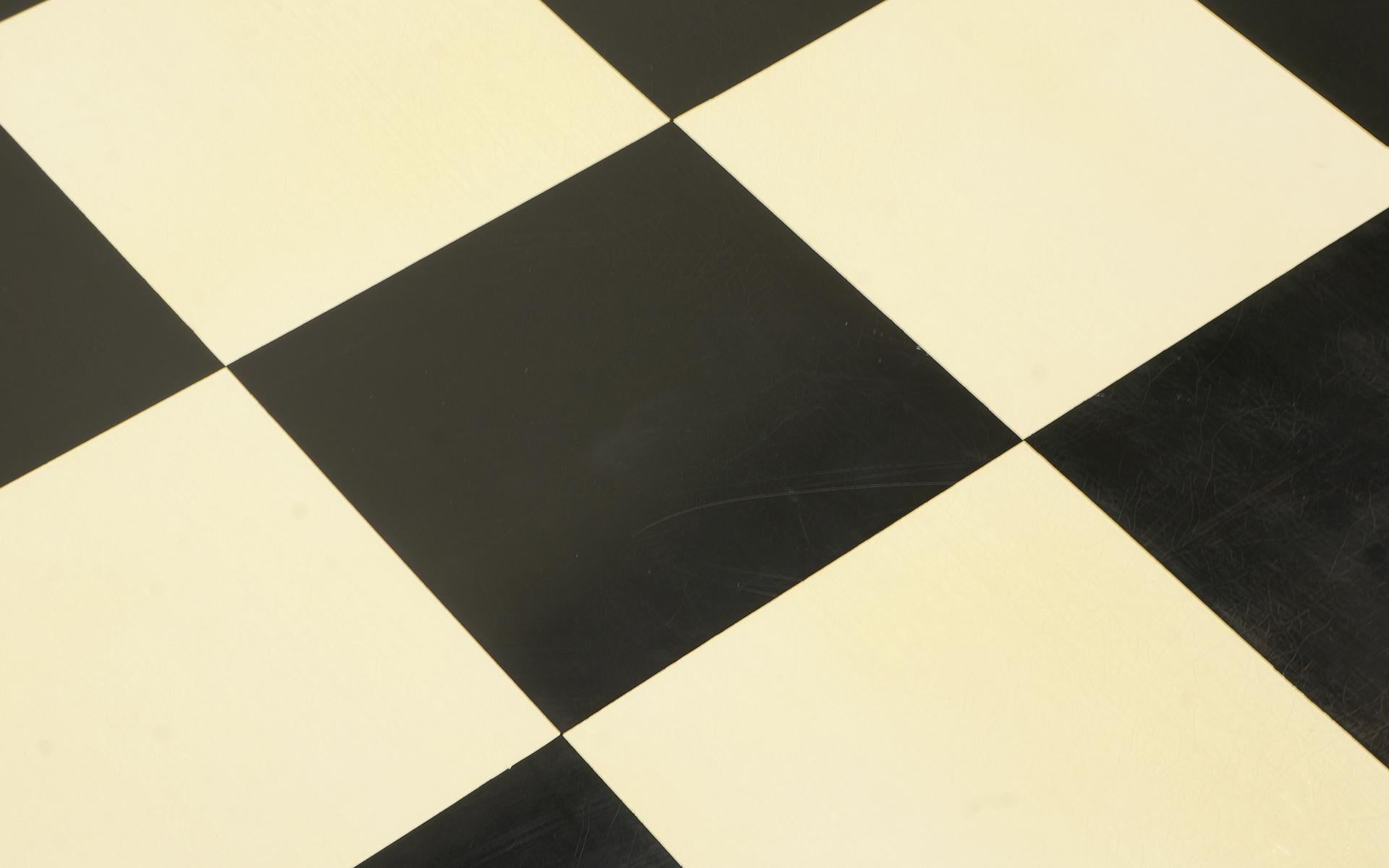 checkered marble coffee table