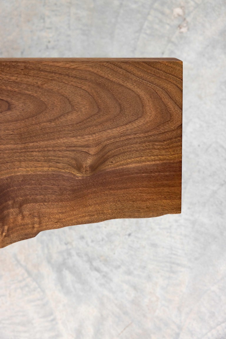Checkmark Coffee Table in Black Walnut and Acrylic by Autonomous ...