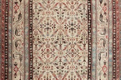 Allegro tappeto di Agra del XIX secolo