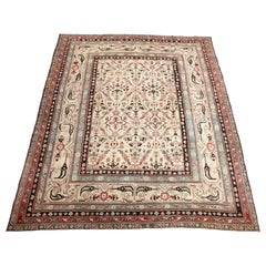 Cheerful 19th Century Agra Carpet