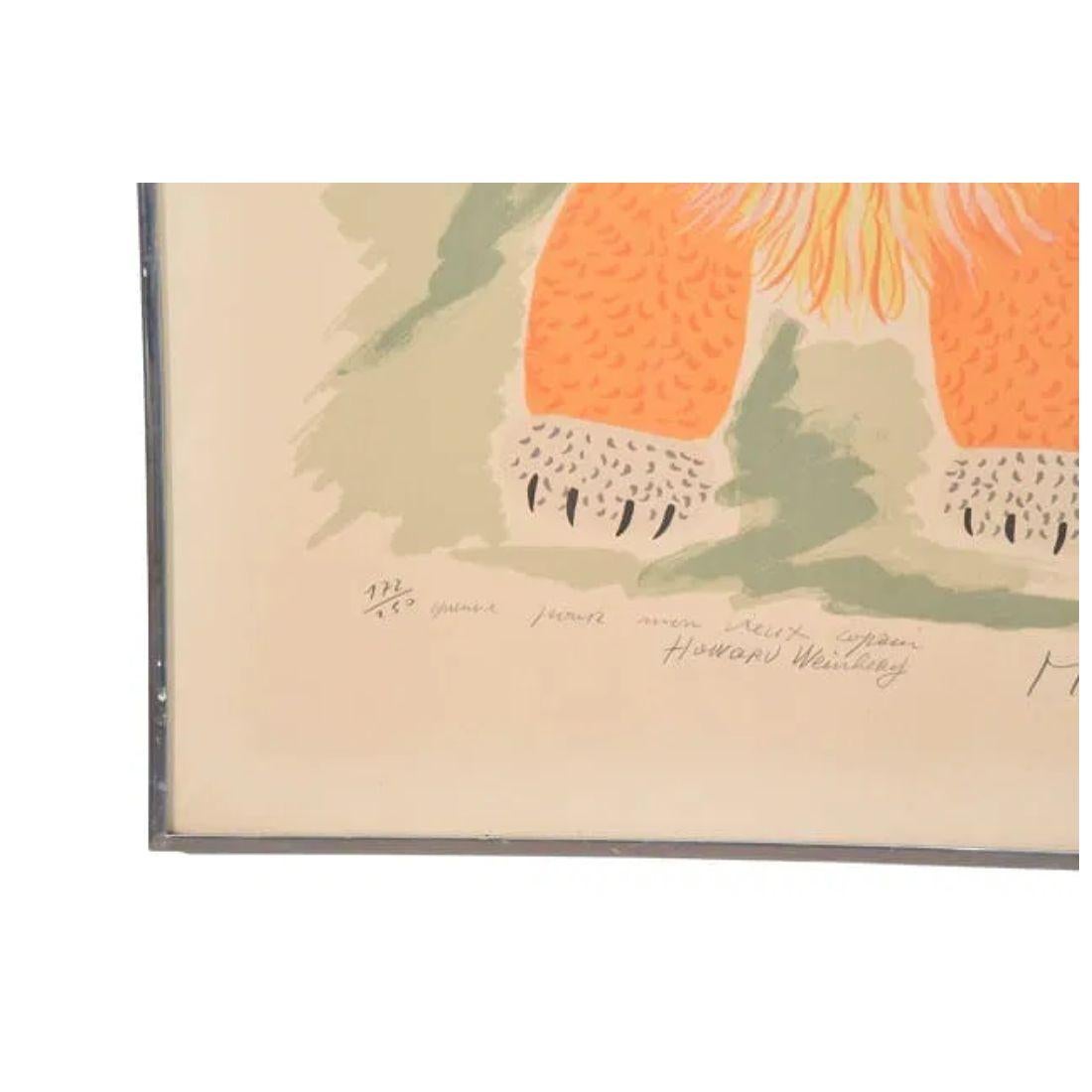 20ième siècle Sérigraphie 