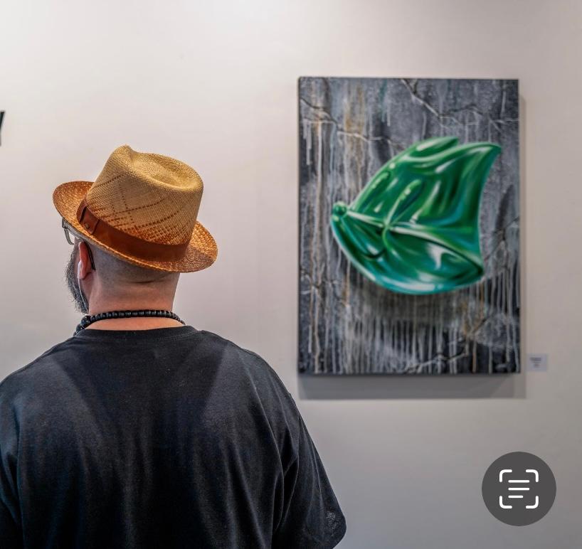 Immergrün (Zeitgenössisch), Painting, von Cheese Arnon