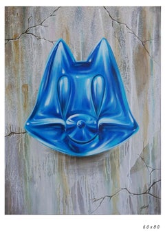 Mystic Blue Canvas by Cheese Arnon