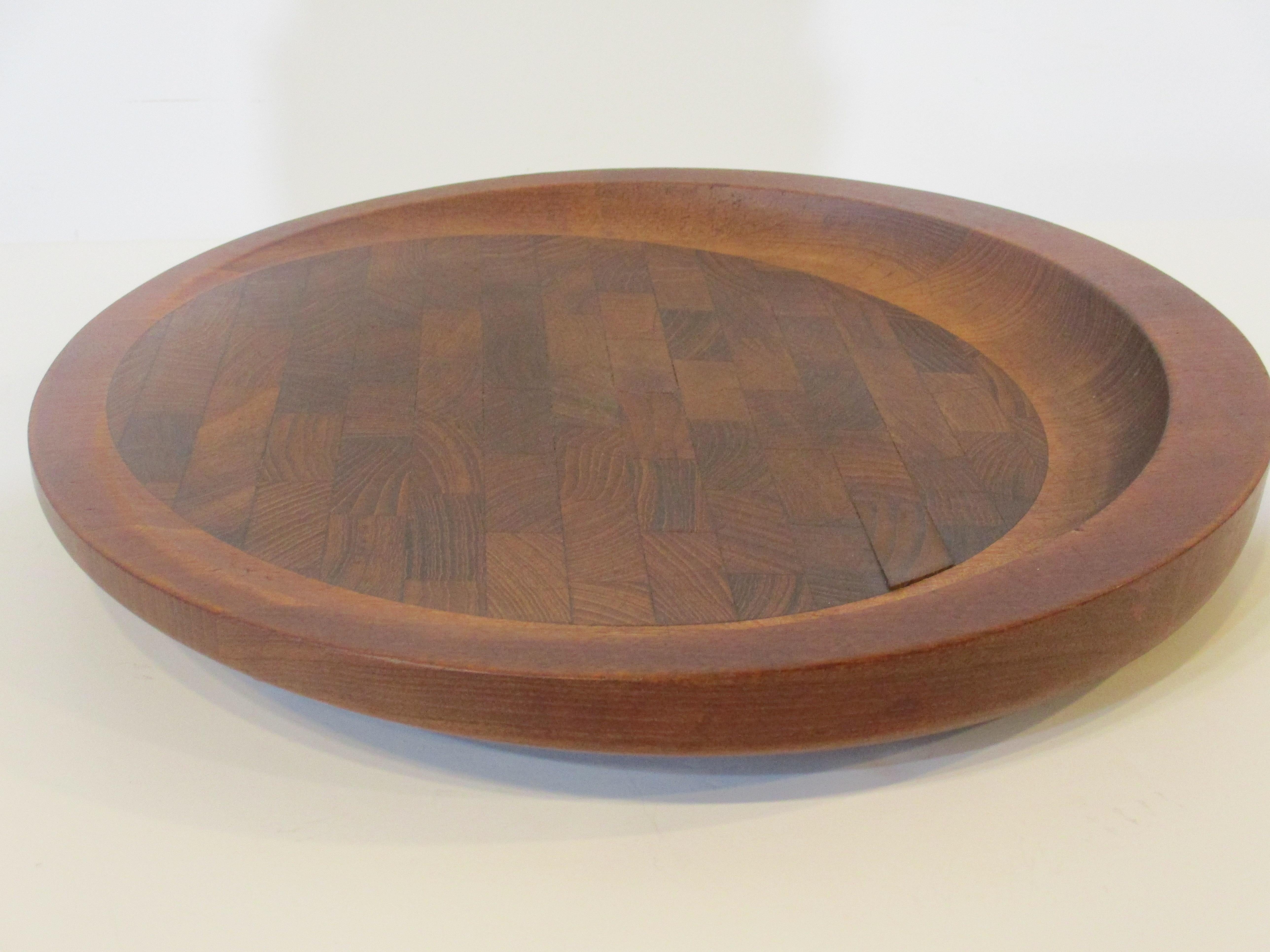 Cheese / Charcuterie Serving Board in the Style of Dansk In Good Condition In Cincinnati, OH