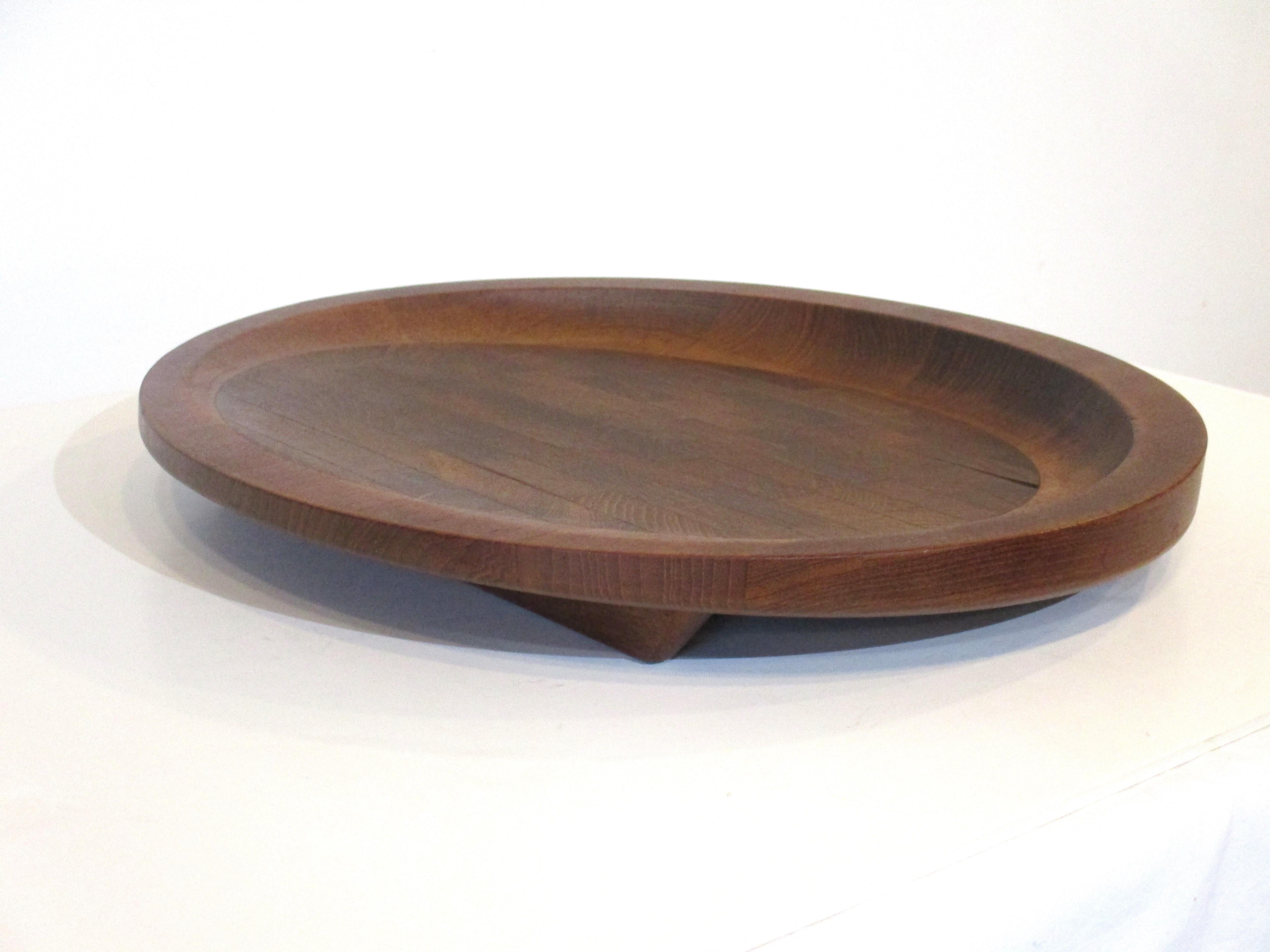 20th Century Cheese / Charcuterie Serving Board in the Style of Dansk