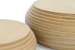 Cheese Large by Piegatto, une table basse sculpturale