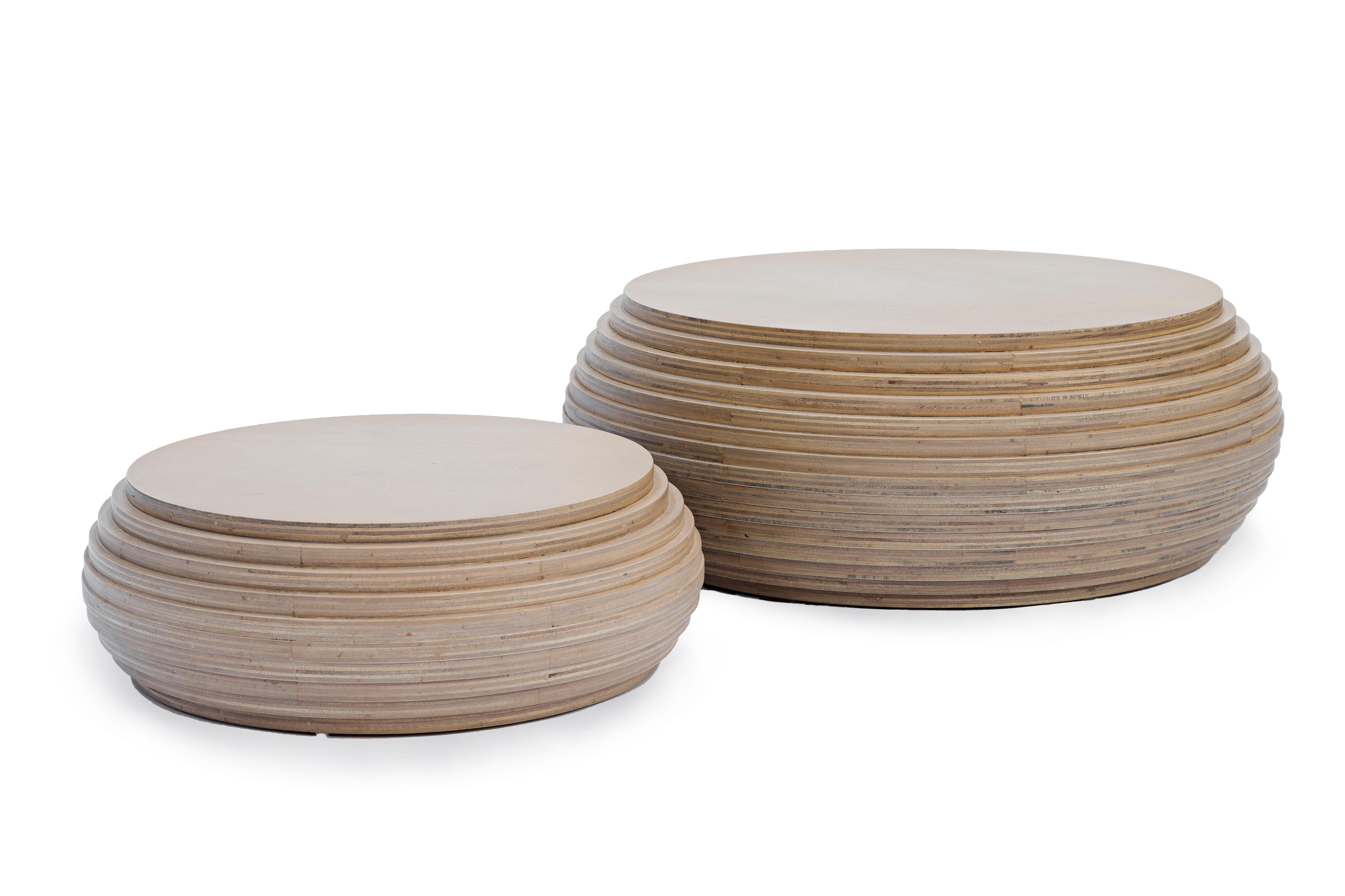 Guatémaltèque Cheese Large by Piegatto, une table basse sculpturale en vente