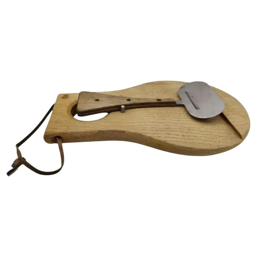 Cheese set with cardboard, wood, and stainless steel, Vienna, Austria For Sale