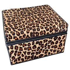 Cheetah Design Lederhaut Box