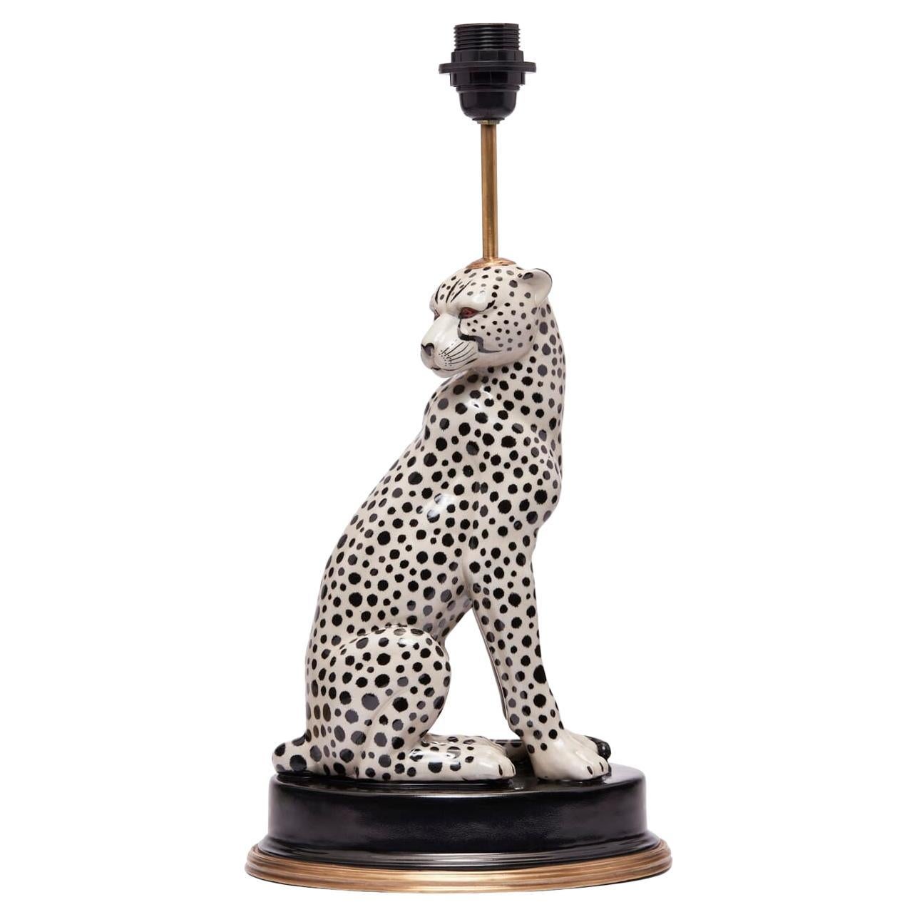 Table de lampe CHEETAH - Nature en vente