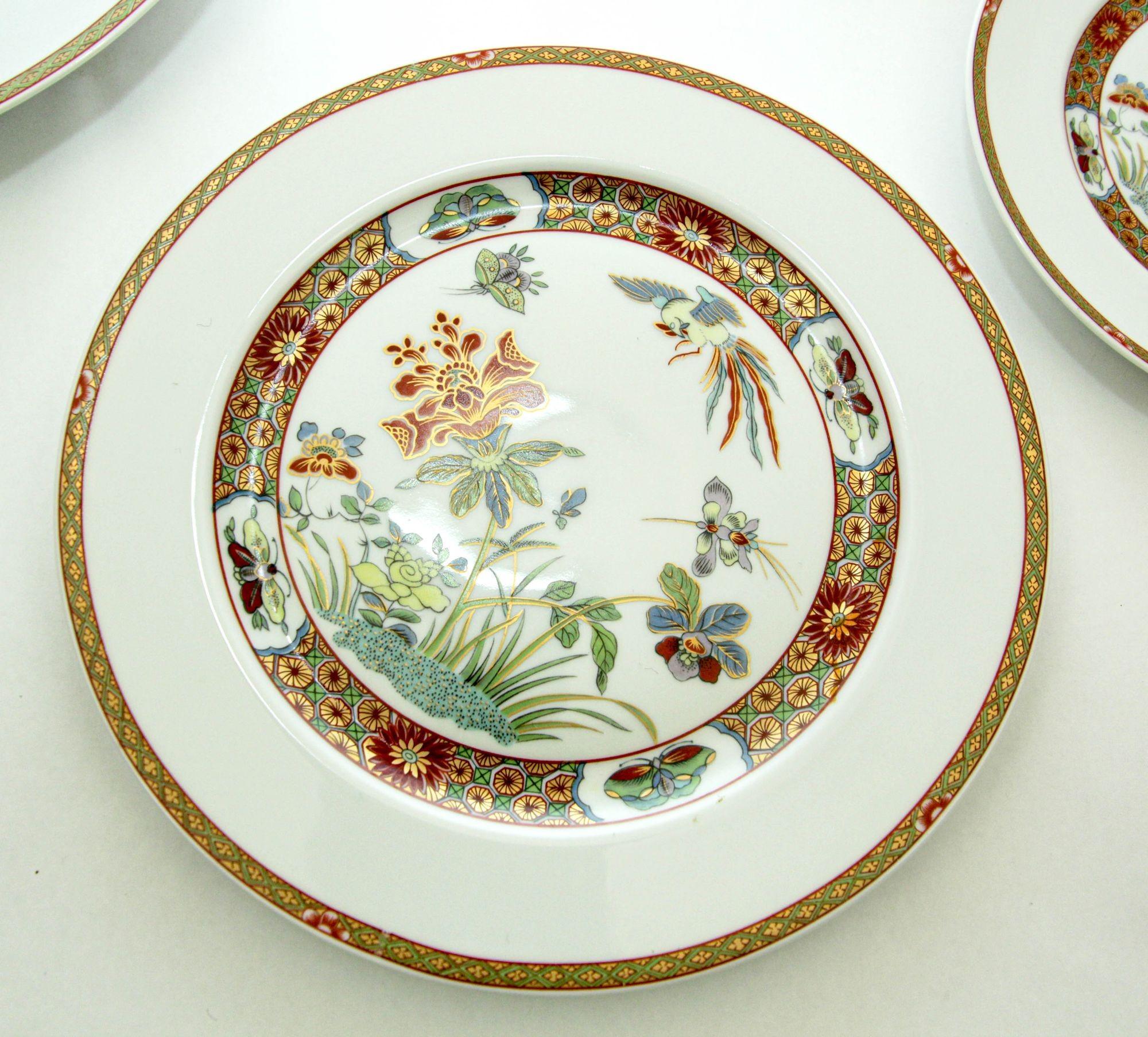 Juego de 5 piezas de porcelana Chef D'Oeuvre by Bernardaud Limoges France en venta 2