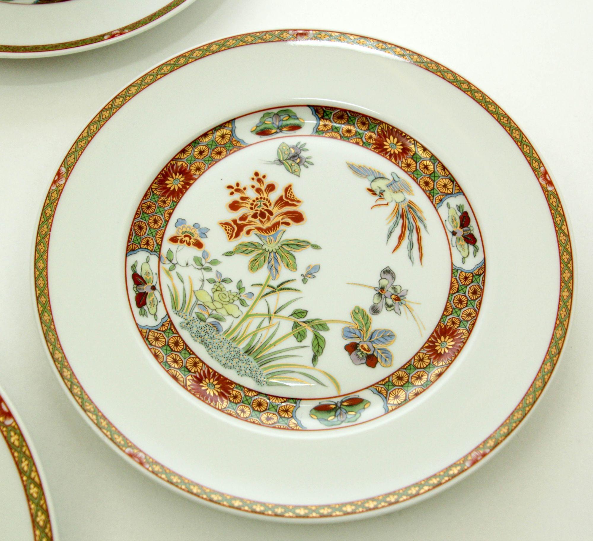Juego de 5 piezas de porcelana Chef D'Oeuvre by Bernardaud Limoges France en venta 5
