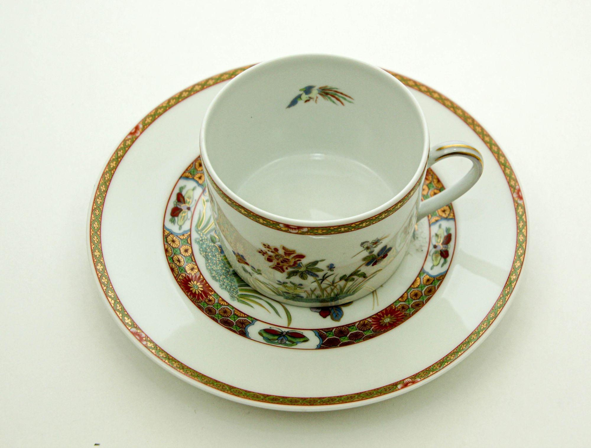 Juego de 5 piezas de porcelana Chef D'Oeuvre by Bernardaud Limoges France en venta 6