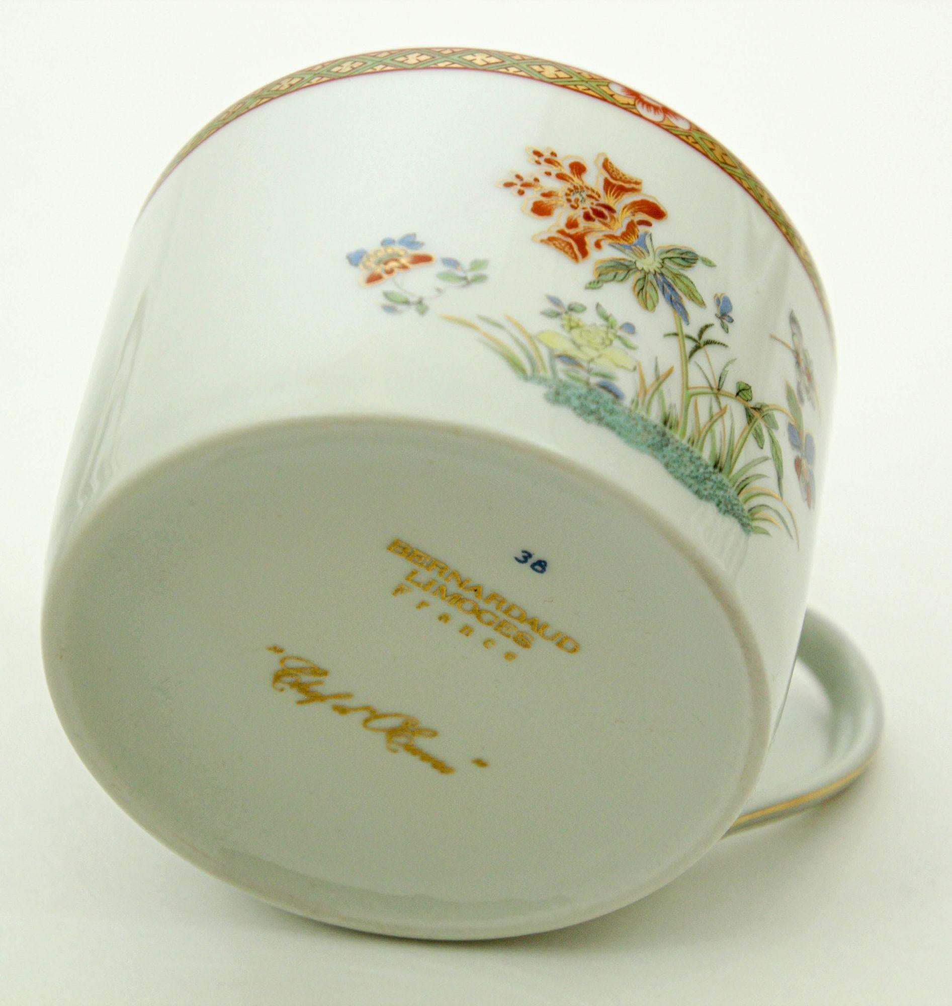 Juego de 5 piezas de porcelana Chef D'Oeuvre by Bernardaud Limoges France en venta 10