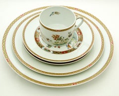 Chef D'Oeuvre by Bernardaud Limoges France Porcelain Set of 5