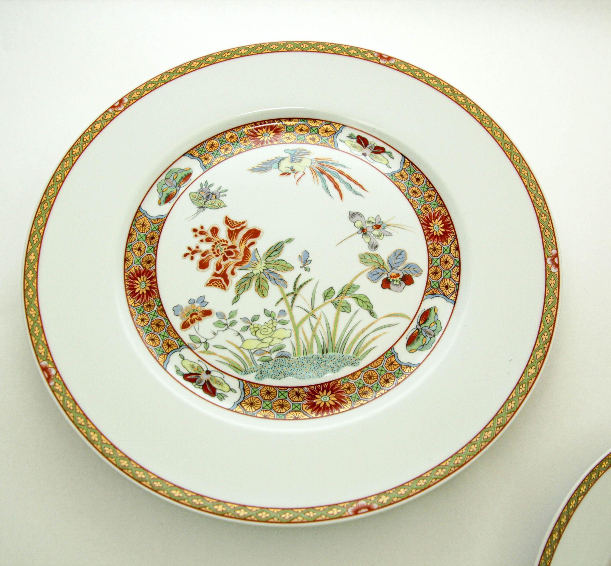 Juego de 5 piezas de porcelana Chef D'Oeuvre by Bernardaud Limoges France Francés en venta