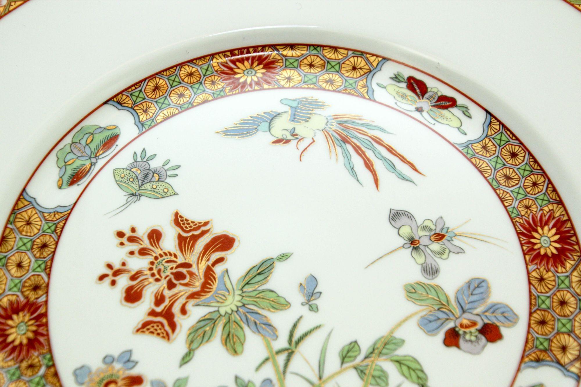 Juego de 5 piezas de porcelana Chef D'Oeuvre by Bernardaud Limoges France Hecho a mano en venta