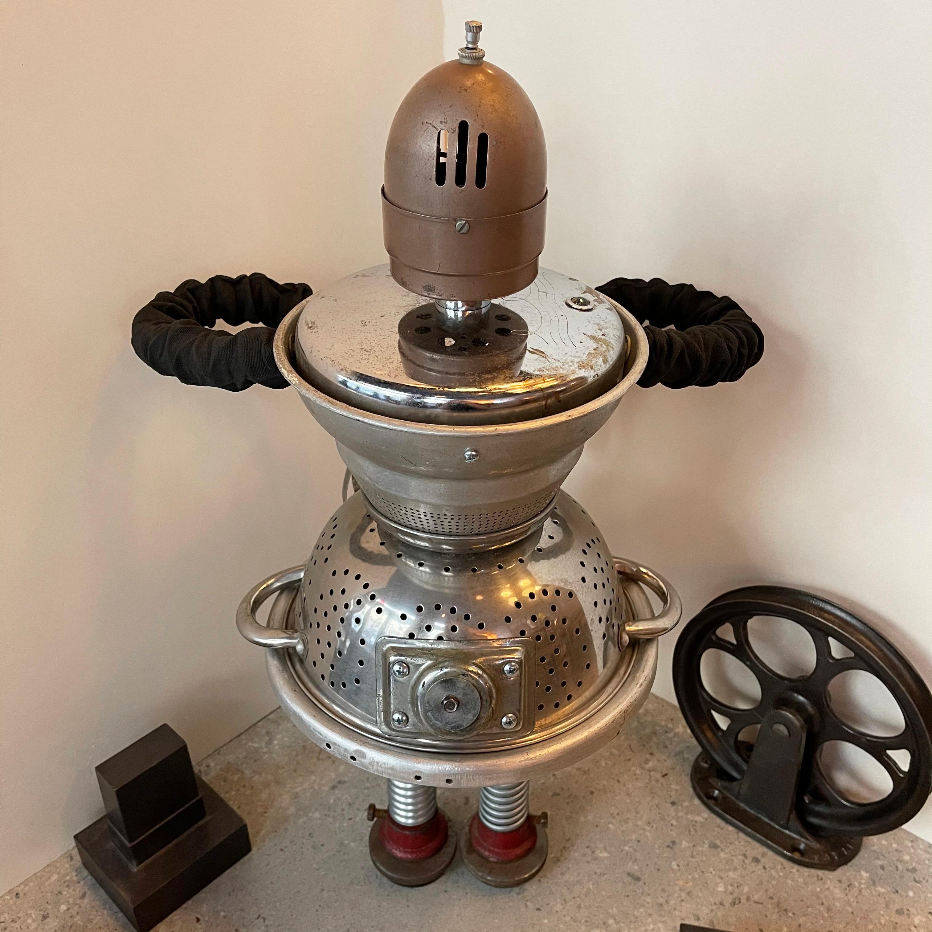 Chef Robot Sculpture by Bennett Robot Works In Good Condition In Brooklyn, NY