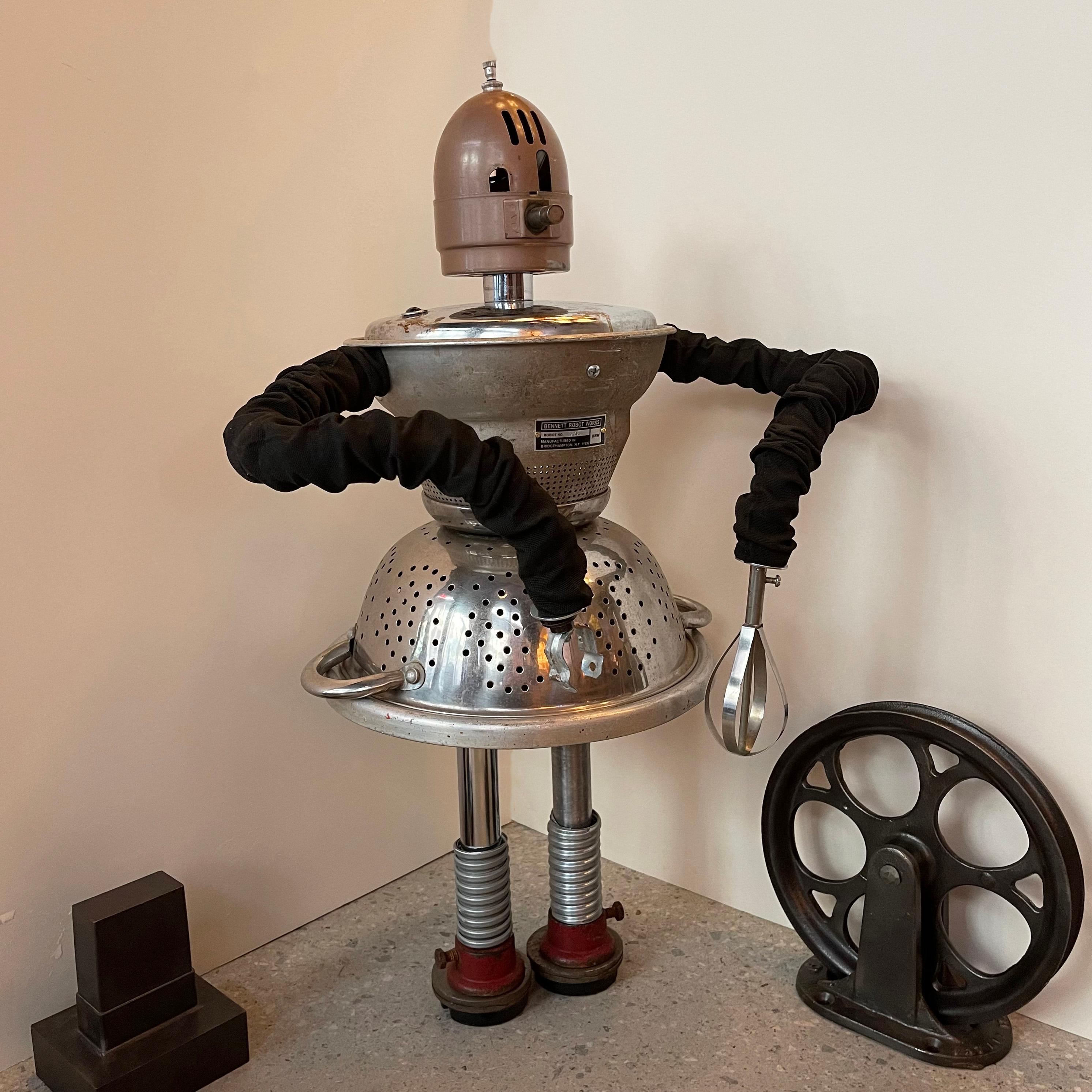 Mid-20th Century Chef Robot Sculpture by Bennett Robot Works