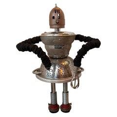 Vintage Chef Robot Sculpture by Bennett Robot Works
