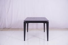 Chef's Table, Teak Dining Table in a Black Finish