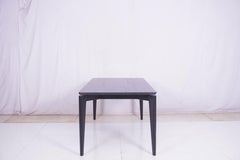 Chef's Table Teak Dining Table in a Black Finish