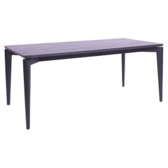 Chef's Table Teak Dining Table in a Black Finish