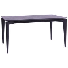 Chef's Table, Teak Dining Table in a Black Finish