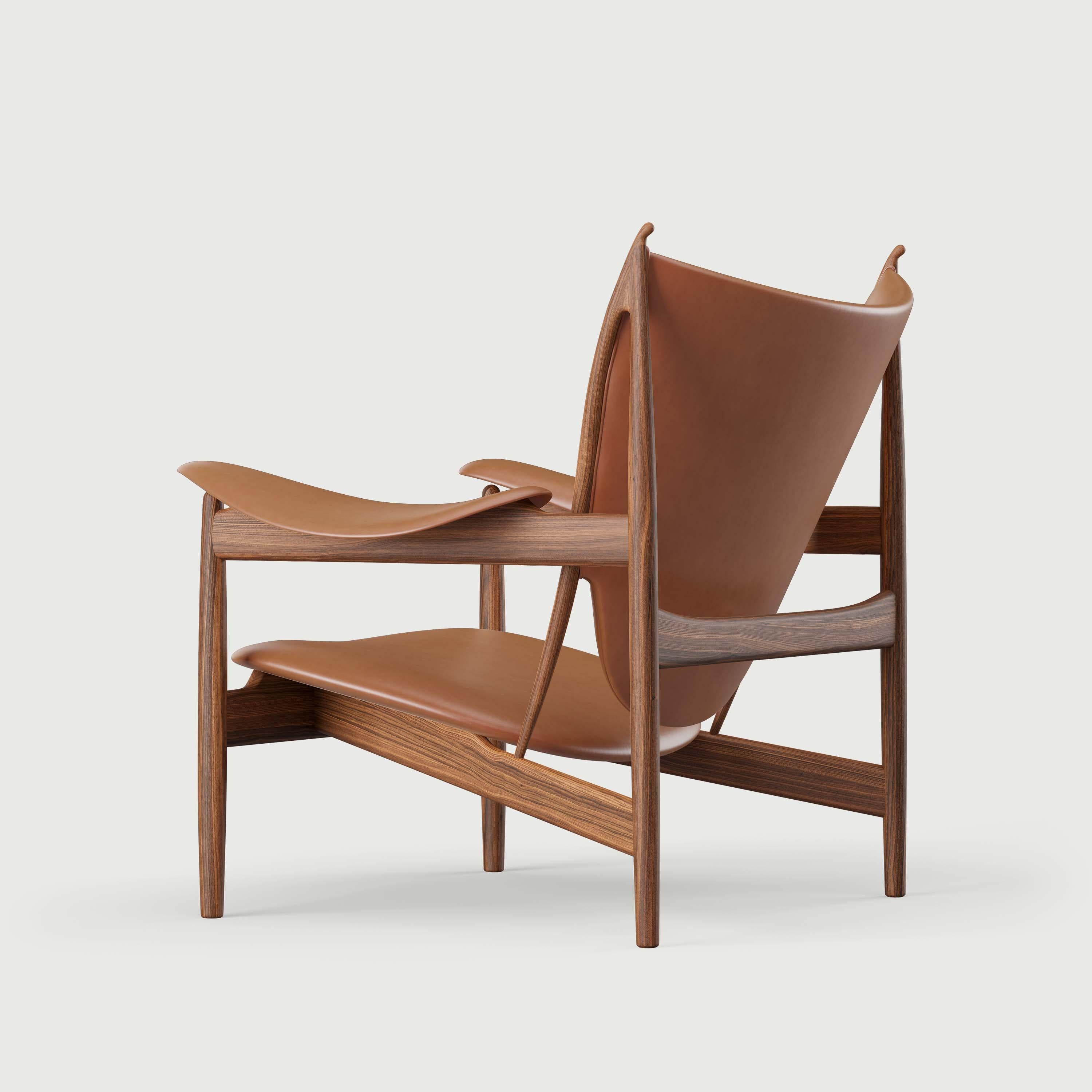 Modern Cheiftan Chair House of Finn Juhl For Sale