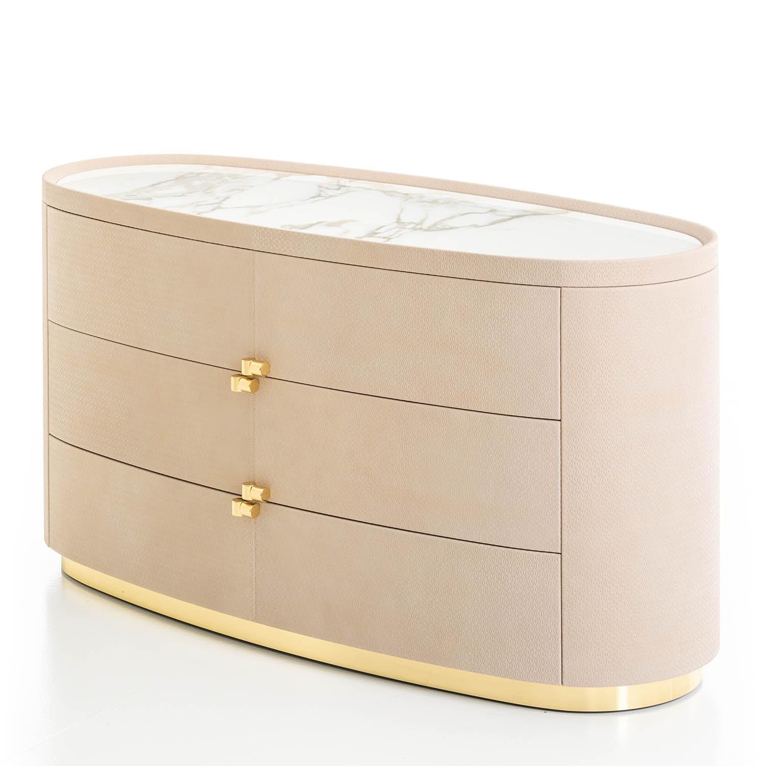 Italian Chelby Chest of Drawers For Sale