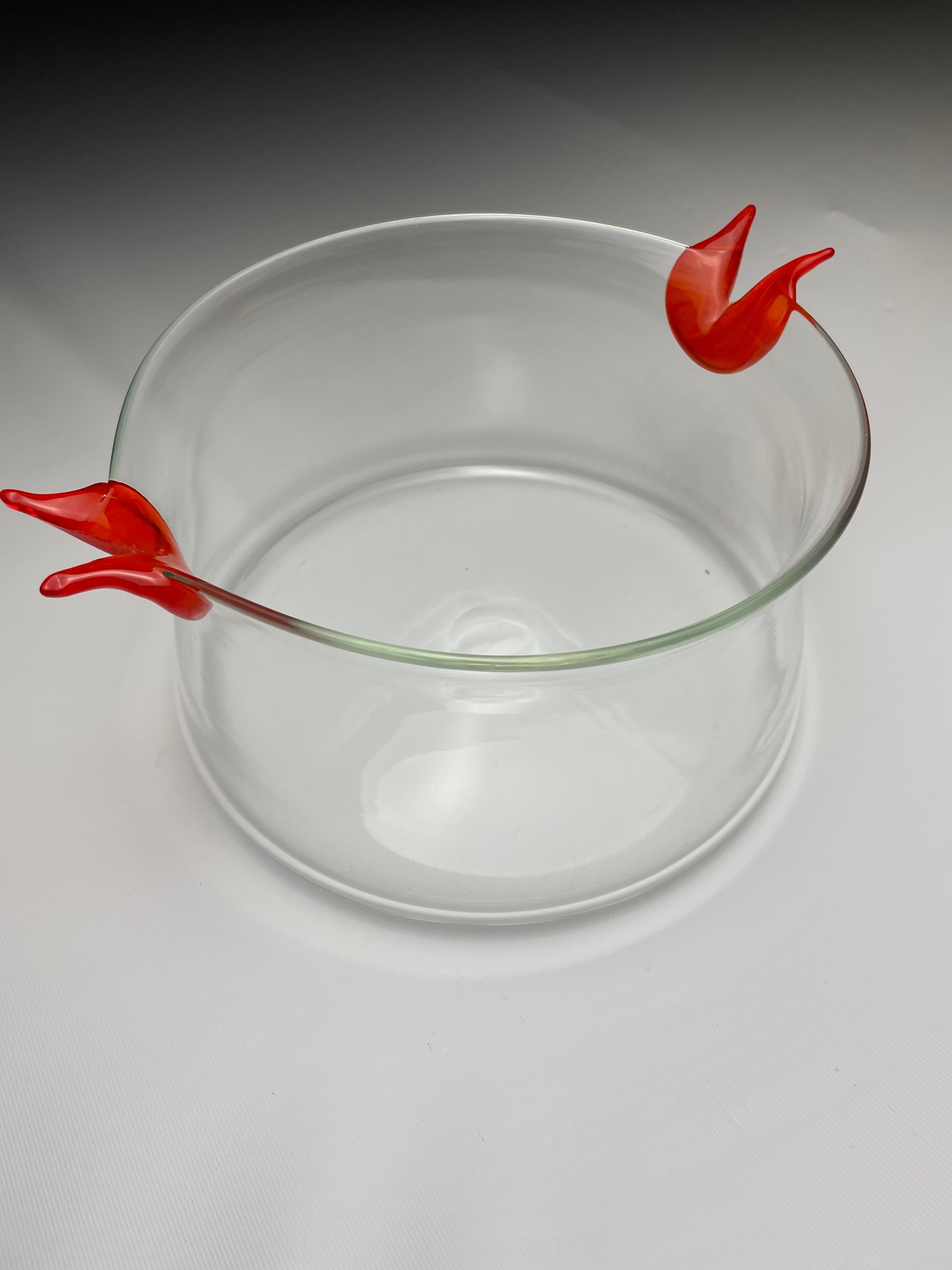 Hand-Crafted Chele, Design by Renato Toso for Fratelli Toso, Murano Glass For Sale