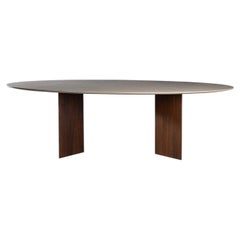 Chelini C Iroko Wood & Resin Outdoor Dining Table