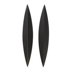 Chelini Lámpara de Pared Hoja 2 Luces Bronce