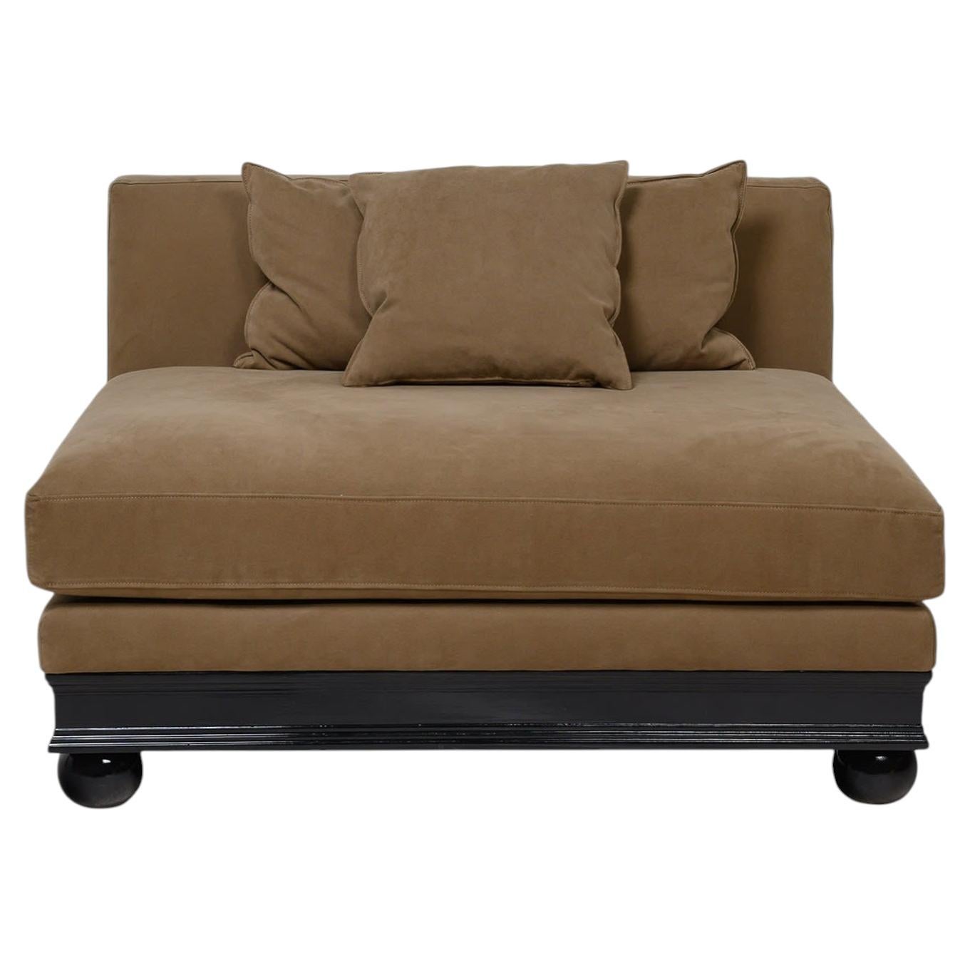 Chelini Paris Extra Brown Middle Unit Modular Sofa