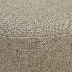 Chelini Spot Oval Beige Pouf