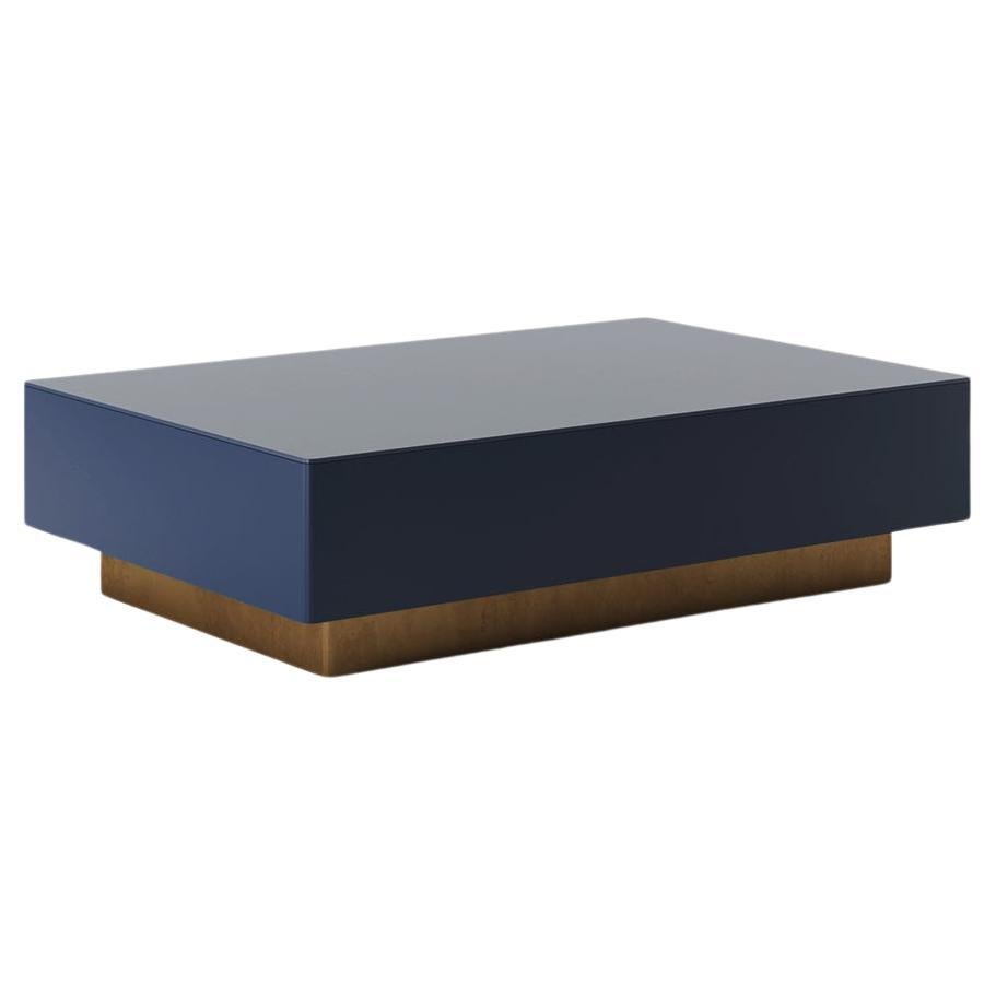 Chelmsford Lacquered Steel and Glass Coffee Table by Kevin Frankental for Lemon For Sale