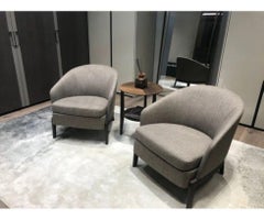 Chelsea Armchairs Set of 2 Molteni&C by Rodolfo Dordoni