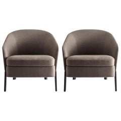 Chelsea Armchairs Set of 2 Molteni&C by Rodolfo Dordoni