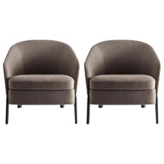 Fauteuils Chelsea Set of 2 Molteni&C by Rodolfo Dordoni